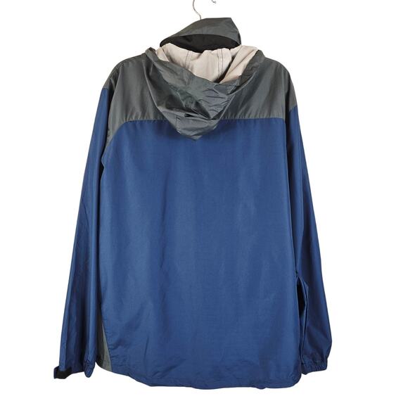 Frogg Toggs® River Toadz® Navy Blue Gray Waterproof Jacket Men's M/L - Picture 2 of 3